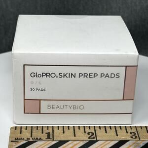 BeautyBio GloPRO Skin Prep Pads 30 Count Microneedling Skincare New Sealed Box